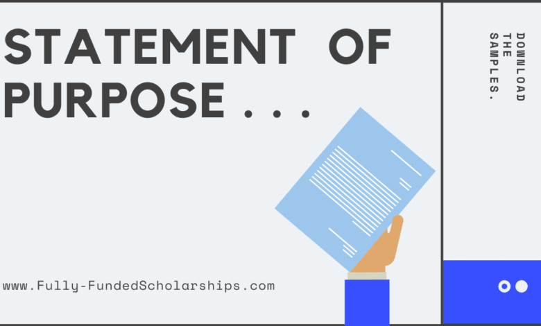 Statement of Purpose (SOP) for Scholarship Applications 2023