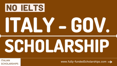 Italian Government Scholarships Without IELTS