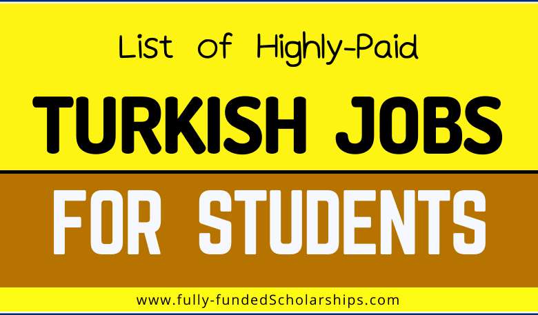 Jobs for Students in Turkey