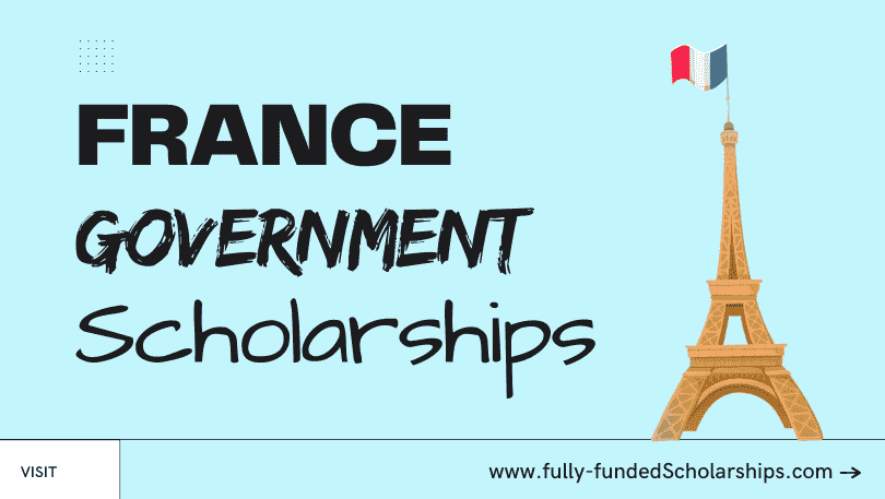 France Government Scholarships on Free French Study VISA