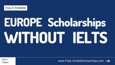 European Scholarships Without IELTS 2023-2024 - Fly Europe for Higher Studies