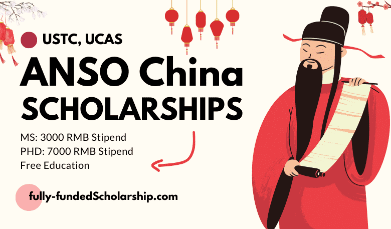 ANSO Scholarships 2024 for Young Talents in China