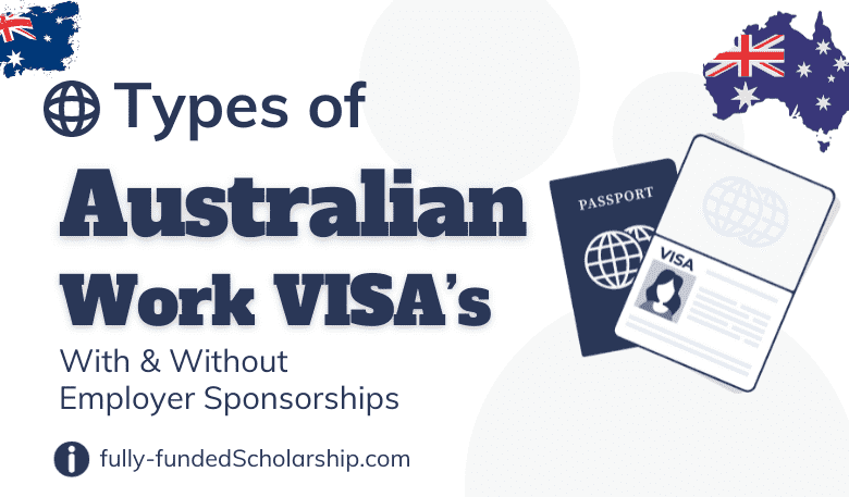 Australian Work VISA Types for International Skilled Workers 2024