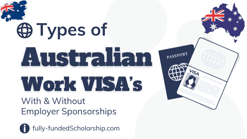 Australian Work VISA Types for International Skilled Workers 2024